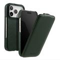 iPhone 18 Pro Max/17 Pro Max MELKCO magnetisk vertikalt flip-deksel - grøn