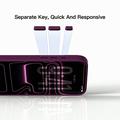 iPhone 18 Pro Max/17 Pro Max Mutural magnetisk hybrid deksel med bølgemønster – kirsebærrød
