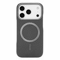 iPhone 18 Pro Max/17 Pro Max Slankt magnetisk deksel i karbonfiber - Grå