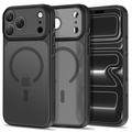 iPhone 18 Pro Max/17 Pro Max Tech-Protect MagPrime MagSafe CC hybrid-deksel - matt svart