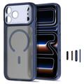 iPhone 18 Pro Max/17 Pro Max Tech-Protect MagPrime MagSafe CC hybrid-deksel - matt Blå