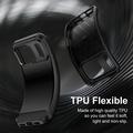 iPhone 18 Pro Max Børstet TPU-deksel - karbonfiber - svart