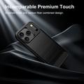 iPhone 18 Pro Max Børstet TPU-deksel - karbonfiber - svart