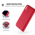 iPhone 18 Pro Max Dux Ducis Hivo Lommebok-deksel I Lær - Rød
