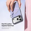 iPhone 18 Pro Max Dux Ducis Luvy-deksel med fingerring/håndstropp - Lilla / skall
