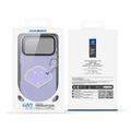iPhone 18 Pro Max Dux Ducis Luvy-deksel med fingerring/håndstropp - Lilla / skall