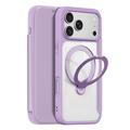 iPhone 18 Pro Max Dux Ducis Skin X Pro magnetisk flip-deksel - Lilla