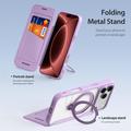 iPhone 18 Pro Max Dux Ducis Skin X Pro magnetisk flip-deksel - Lilla