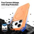 iPhone 18 Pro Max Dux Ducis Yind Hybrid-deksel - MagSafe-kompatibel - Oransje