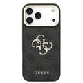 iPhone 18 Pro Max Guess 4G Metal Logo Gold Frame-deksel