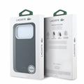 iPhone 18 Pro Max Lacoste PVC Petit Pique Preget MagSafe-deksel som dekker deler av kantene