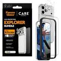 iPhone 18 Pro Max PanzerGlass Care Flagship 3-i-1-pakke - Klar