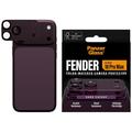 iPhone 18 Pro Max PanzerGlass Fender kamerabeskytter - Mørk kirsebær