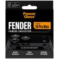 iPhone 18 Pro Max PanzerGlass Fender kamerabeskytter - Svart