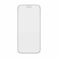 iPhone 18 Pro Max PanzerGlass Ultra-Wide Fit EasyAligner 2-Way Privatliv Beskyttelsesglass - 9H - svart kant