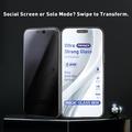 iPhone 18 Pro Max Beskyttelsesglass med automatisk støvfjerningsverktøy - 9H