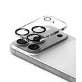 iPhone 18 Pro Max Ringke Heldekkende kameralinsebeskytter - 2 stk. - Svart / klar