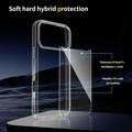 iPhone 18 Pro Max Ripebestandig Hybrid-deksel - Gjennomsiktig
