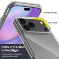 iPhone 18 Pro Max Ripebestandig Hybrid-deksel - Gjennomsiktig