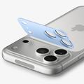 iPhone 18 Pro Max Spigen Glas.tR Ez Fit Optik Pro XL kameralinsebeskyttelse - Lyseblå