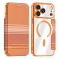 iPhone 18 Pro Max Stilig magnetisk flipp-deksel med RFID-kortspor