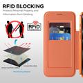 iPhone 18 Pro Max Stilig magnetisk flipp-deksel med RFID-kortspor