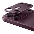 iPhone 18 Pro Max Tech-Protect Camalloy Fit+ kamerabeskytter i aluminium - Burgund