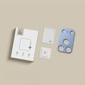 iPhone 18 Pro Max Tech-Protect Camalloy Fit+ kamerabeskytter i aluminium - Lyseblå