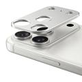 iPhone 18 Pro Max Tech-Protect Camalloy Fit+ kamerabeskytter i aluminium - Sølv