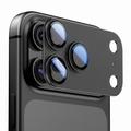 iPhone 18 Pro Max Tech-Protect Camfull Fit+ kameralinsebeskytter - svart