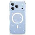 iPhone 18 Pro Max Tech-Protect FlexAir Glitter MagSafe TPU-deksel - Gjennomsiktig