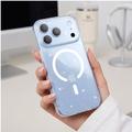 iPhone 18 Pro Max Tech-Protect FlexAir Glitter MagSafe TPU-deksel - Gjennomsiktig
