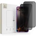 iPhone 18 Pro Max Tech-Protect Glass Spy+ Privacy Beskyttelsesglass - 2 stk. - Svart