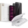 iPhone 18 Pro Max Tech-Protect OneTouch Set+ Spy 2-pakning med Beskyttelsesglass - Personvern