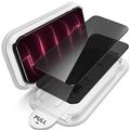 iPhone 18 Pro Max Tech-Protect OneTouch Set+ Spy 2-pakning med Beskyttelsesglass - Personvern