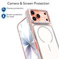 iPhone 18 Pro Max Tofarget hybrid-deksel - MagSafe-kompatibel - hvit