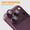 iPhone 18 Pro/18 Pro Max Northjo kameralinsebeskyttelsessett - Lilla