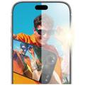 iPhone 18 Pro PanzerGlass Reflective Armor m. FastFit In-A-Box Beskyttelsesglass - 9H - svart kant