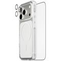 iPhone 18 Pro PanzerGlass Care Flagship 3-i-1-pakke - Klar