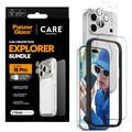 iPhone 18 Pro PanzerGlass Care Flagship 3-i-1-pakke - Klar