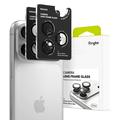 iPhone 18 Pro/18 Pro Max Ringke Kamera Linse Beskyttelse Herdet Glass - 2 Stk. - Svart
