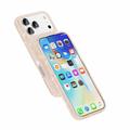 iPhone 18 Pro Stylish Glitter Series Hybrid-deksel - MagSafe-kompatibel - Gull