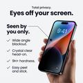 iPhone 18 Pro Tech-Protect Glass Spy+ Privacy Beskyttelsesglass - 2 stk. - Svart