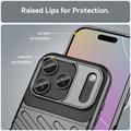 iPhone 18 Pro/17 Pro Thunder Series TPU-deksel - Svart
