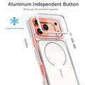 iPhone 18 Pro Tofarget hybrid-deksel - MagSafe-kompatibel - hvit