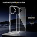 iPhone 18 Ripebestandig Hybrid-deksel - Gjennomsiktig
