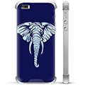 iPhone 5/5S/SE Hybrid-deksel - Elefant