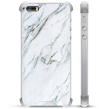 iPhone 5/5S/SE Hybrid-deksel - Marmor