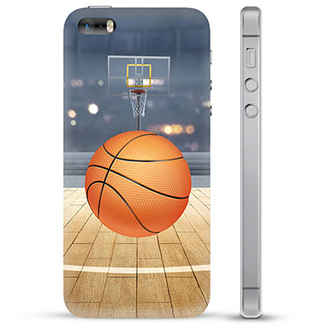iPhone 5/5S/SE TPU-deksel - Basketball