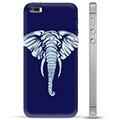 iPhone 5/5S/SE TPU-deksel - Elefant